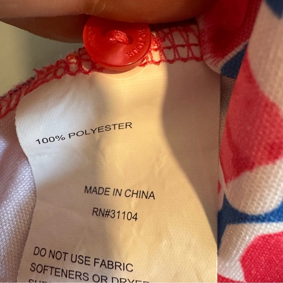 Pro Tour Sleeveless Floral Printed Flounce Dress Pockets Tennis Golf Size XL - Picture 7 of 9